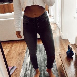 Billabong lace up jeans